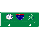 Show Motorway sign Image