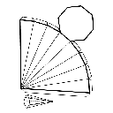 Pirámide octogonal
