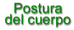 Postura del cuerpo