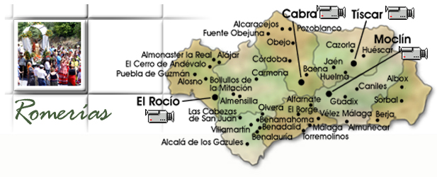 Romeras en Andaluca