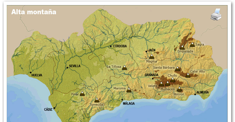 Alta montaa en Andaluca