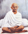 gandhi medita